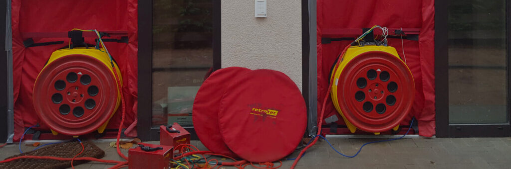 blower door test